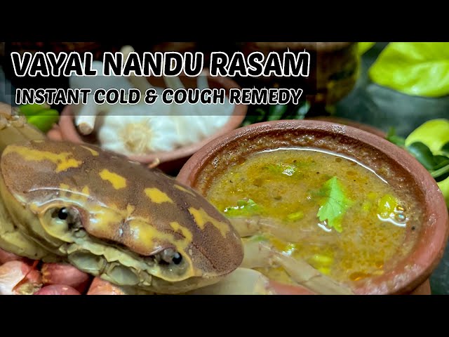 Crab Soup Recipe | Nandu Rasam Recipe | Nandu Soup Recipe | Cold & Caugh Remidy.