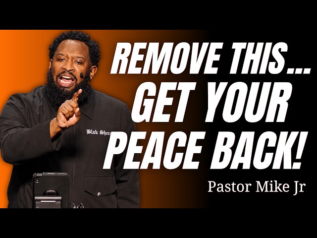 WARNING – August 4, 2026: God Is Exposing What's Stealing Your Peace | Pastor Mike Jr