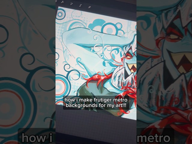 finally making a tutorial let's goo!!!! #frutigermetro #arttutorial #undertale #undyne