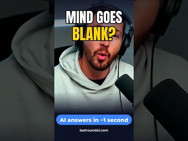 Mind Goes Blank in Interviews? Try This AI Copilot