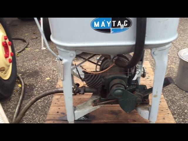 Maytag Gas Engine Washing Machine Antique