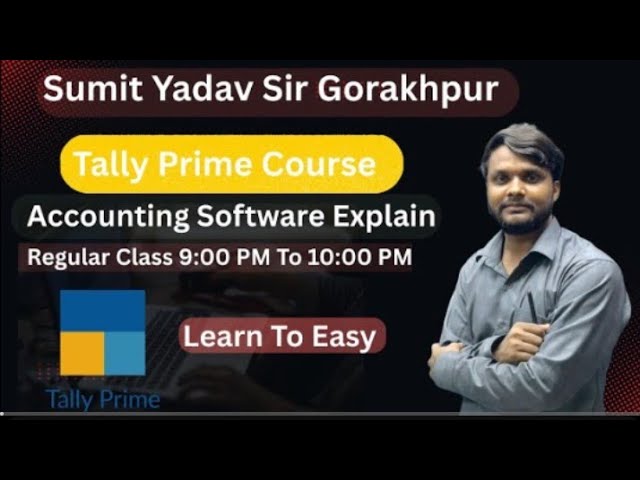 Part 22 Tally Prime Course | Bright Computer Institute | Sumit Yadav Sir