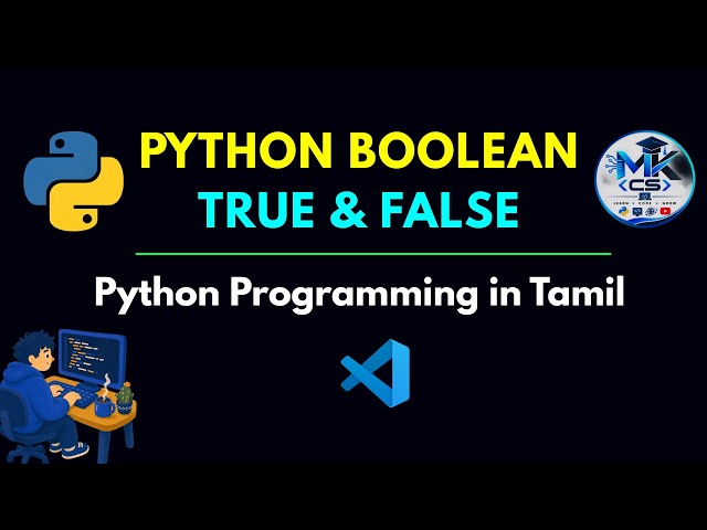 Python Boolean Data Type | True & False Explained | Python for Beginners