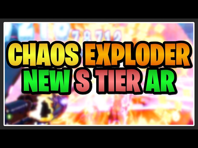 FIRST LOOK at the NEW Chaos Exploder AR!