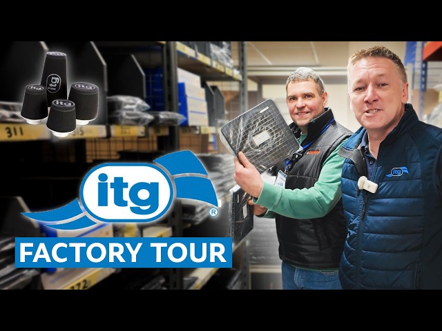 Inside ITG Air Filters Factory 🇬🇧 | How Performance Intake Systems Are Made
