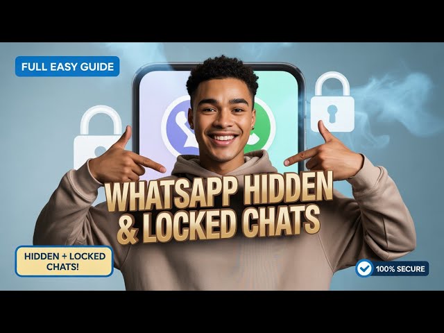 How to Create Hidden & Locked Chats on WhatsApp (2025) | Android Full Easy Guide