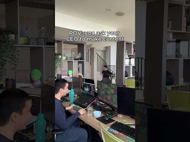 When you ask your CEO to make content...