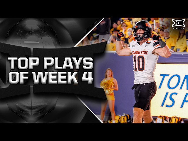 Top Plays of Week 4 | 2026 Monster Energy Big 12 Football
