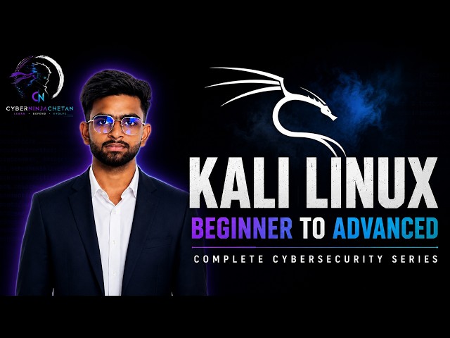 Kali Linux Complete Course for Beginners in Hindi 🚀 | Beginner to Advanced Kali Linux Series