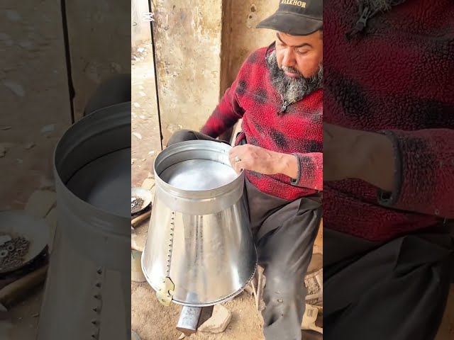 How to Make an Amazing Handmade Bucket from Sheet Metal 🔥🪣