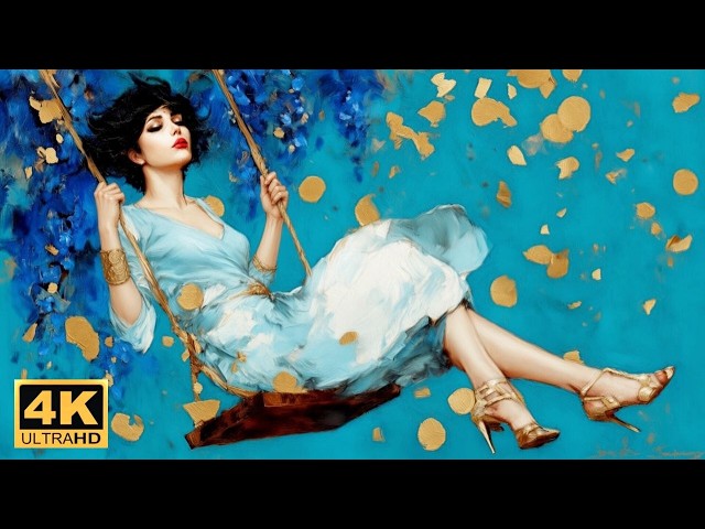 Visual Poems | Oil Painting | The Last Breath of Night [AI Music Video]