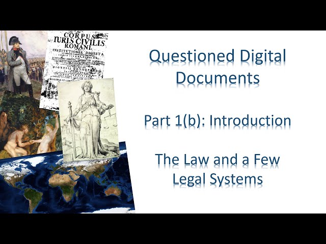 Questioned Digital Documents - An Introduction (1b) [Version 2.0]