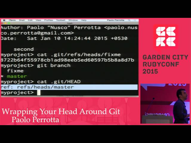 Garden City Ruby Conference - Keynote: Wrapping Your Head Around Git