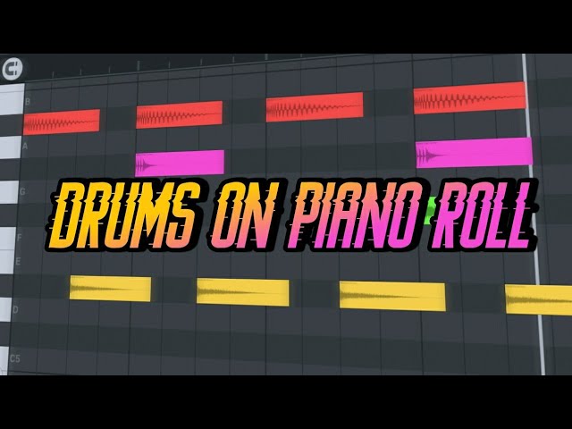 How to put Drums on Piano Roll | FL Studio Mobile