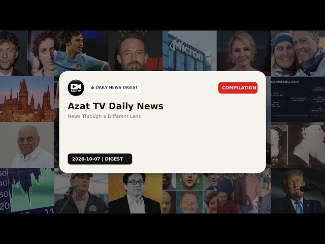 Azat TV Daily News Digest | October 07, 2026