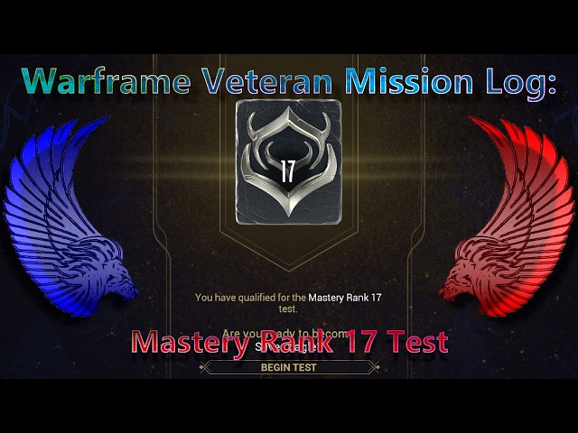 Warframe Veteran mission clip | Mastery Rank 17 test