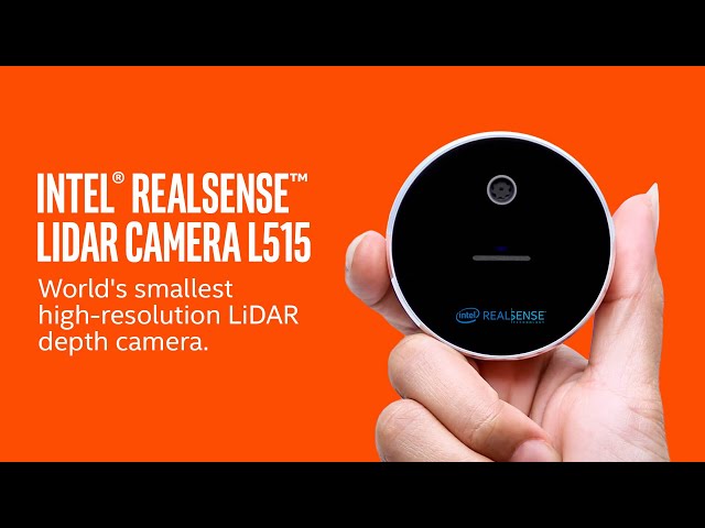 Intel RealSense LiDAR Camera L515 - the worlds' smallest high-resolution LiDAR depth camera