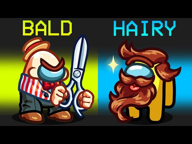 SSundee Hairy To Bald Mod in Among Us!