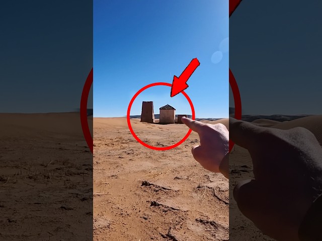 Humans Can’t Survive Here - So Who Built This? #sahara #exploring #adventure #hiking #mystery