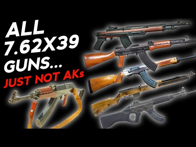 Every Non-AK gun that shoots 7.62x39, Some you never knew existed!