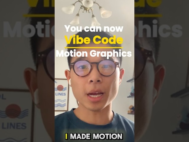 How to build motion graphics with AI? #claudecode #ai #learnai