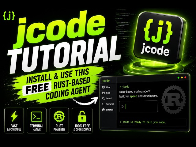 jcode Tutorial: Install & Use This Free Rust-Based Coding Agent