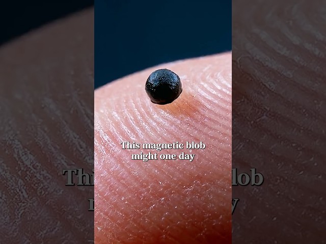 This tiny magnetic blob could change how we treat brain tumors forever...