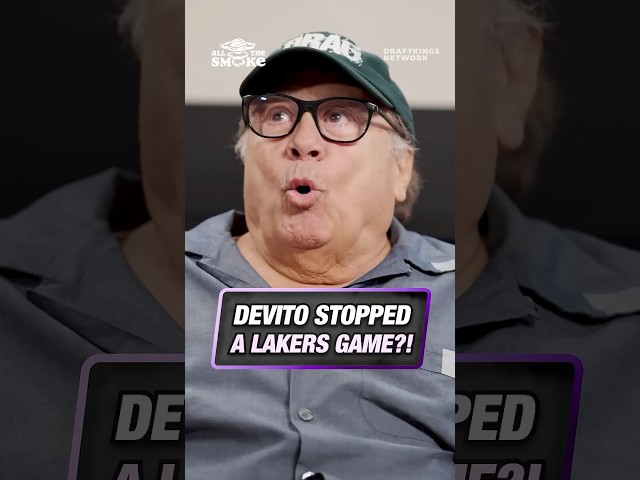 Danny DeVito Stopped A Lakers Game?! 🤣