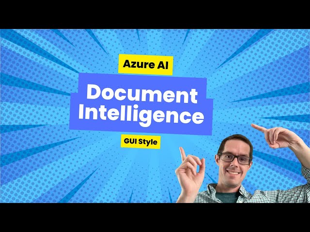 Azure AI Document Intelligence Platform Walkthrough
