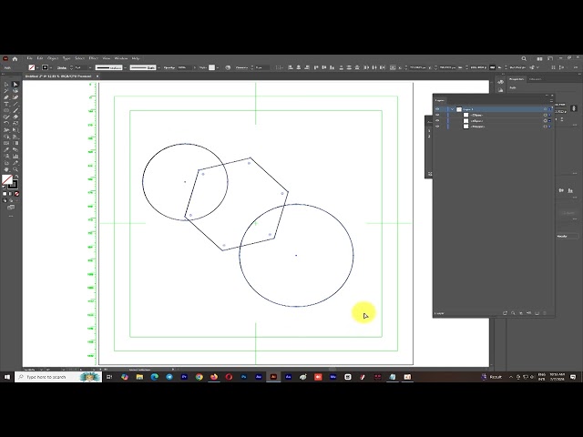 របៀបប្រើ Shape Builder Tool ក្នុង Adobe Illustrator