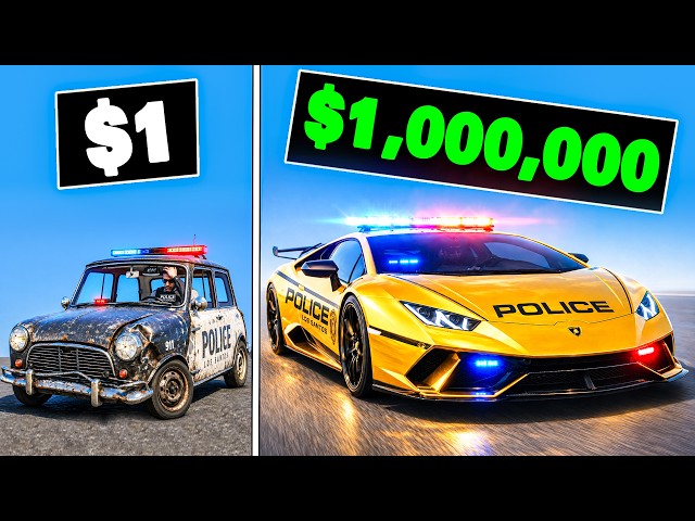 Every Time I Crash, My Police Car Becomes MORE EXPENSIVE in GTA 5