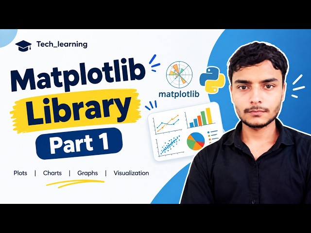Matplotlib in Python 🔥 | Create Your First Graph in 10 Minutes!