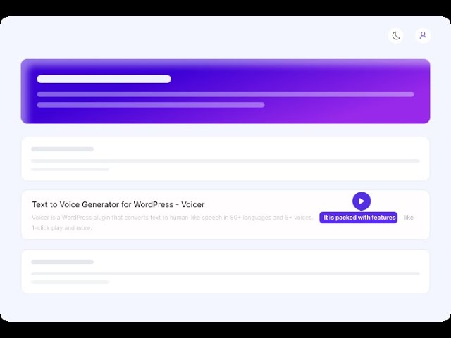 Text to Voice | Text to Speech  - Voicer for WordPress