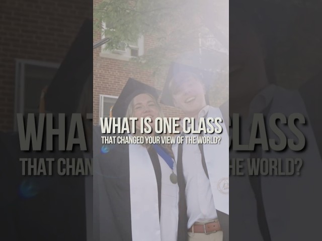 The Class That Changed How You Look at the World