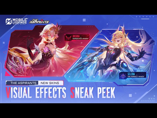 New Skins | The Aspirants Series | Obsidia & Selena | MLBB