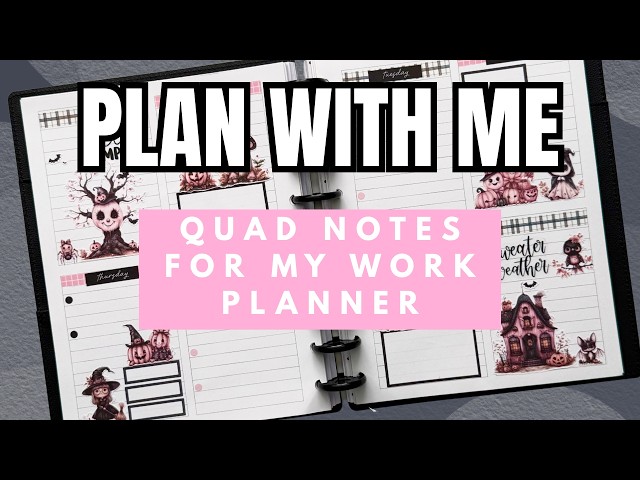 Plan With Me | Trying Out a New Sticker Shop | In My Work Planner