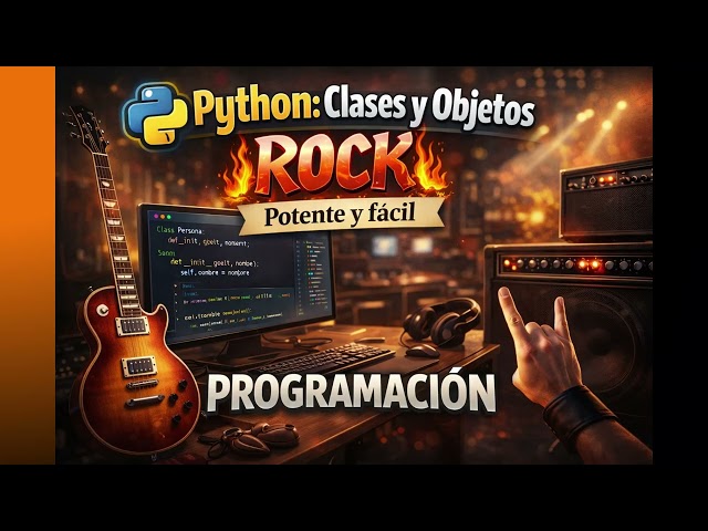Python: Classes and Objects | Rock | Powerful and easy | Programming 🎸