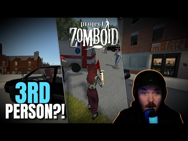 Project Zomboid in THIRD PERSON Is Finally Real | PZ3D Mod