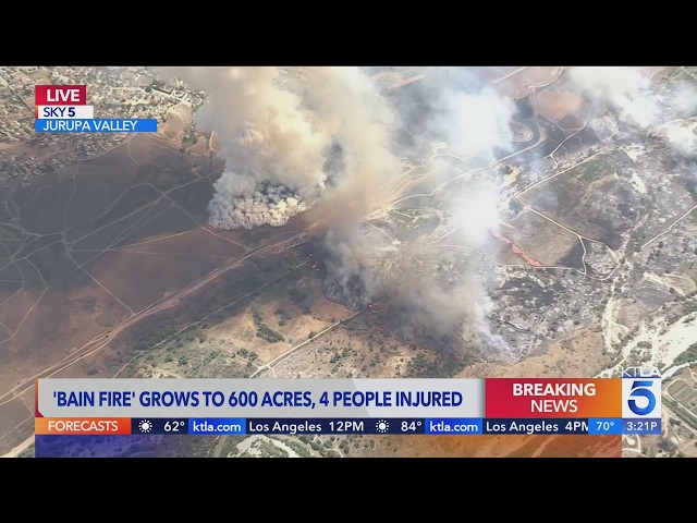 Live coverage: Wildfires forcing evacuations across Southern California