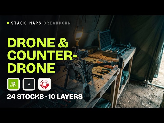 Drone warfare stocks, mapped: 24 public companies from the swarm to the kill chain
