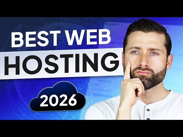 Best web hosting 2026 | Top 5 hosting providers tested and compared!
