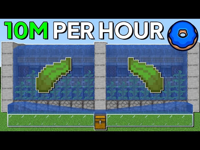 Fast & Efficient Kelp Farm | Donut SMP