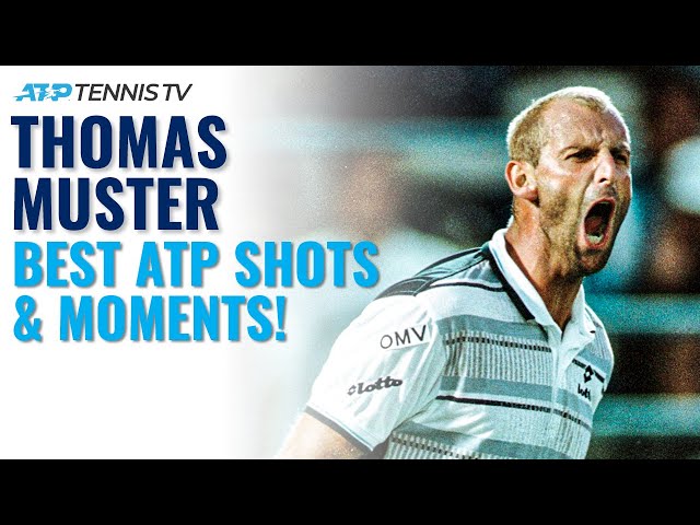 Thomas Muster: Best ATP Shots & Moments!