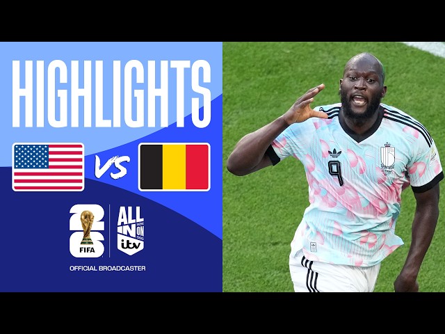 HIGHLIGHTS - USA v Belgium | Showdown in Seattle! | FIFA World Cup 2026