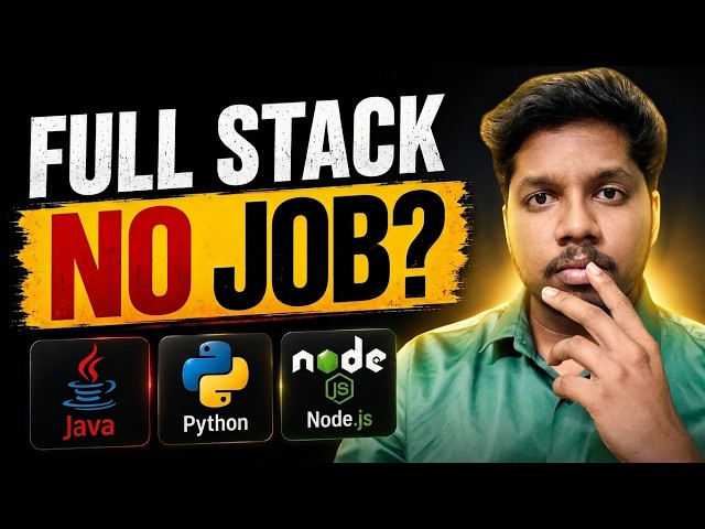 Don't Join a Full Stack Course in 2026
