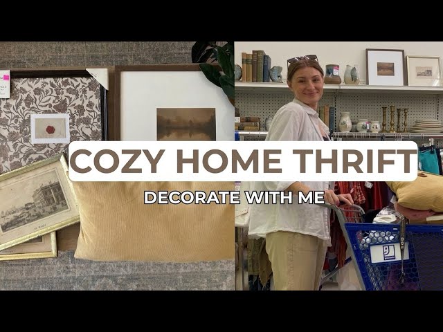 Thrifted Home Decor that Looks Expensive, Warm, & Collected