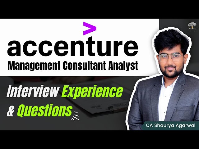 Accenture management Consulting Interview || Accenture Interview Process | Technology Consulting