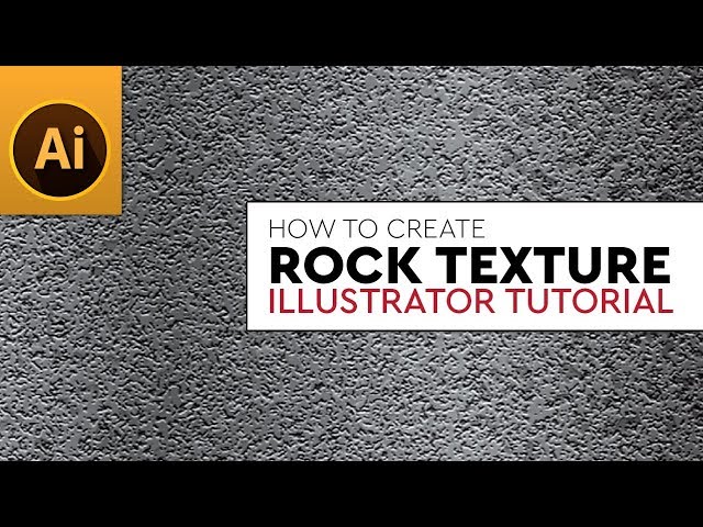 How to Create Rock Texture Background in Adobe Illustrator