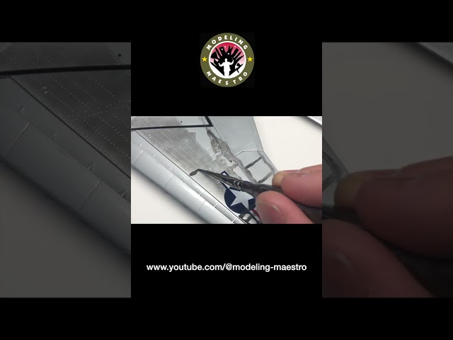 Oil Wash Technique | 1/48 F 100D Super Sabre #ScaleModeling #ModelBuilding #PlasticModeling