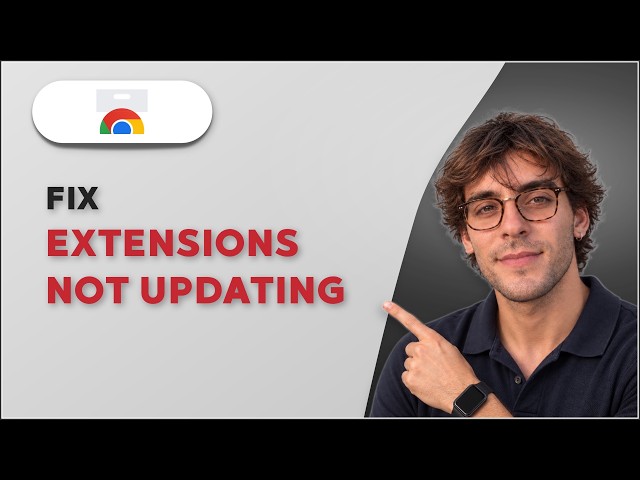How to Fix Chrome Web Store Extensions That Do Not Update [2026 Full Guide]